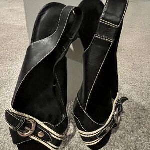 Franco Sarto Professional Open Toe Shoes